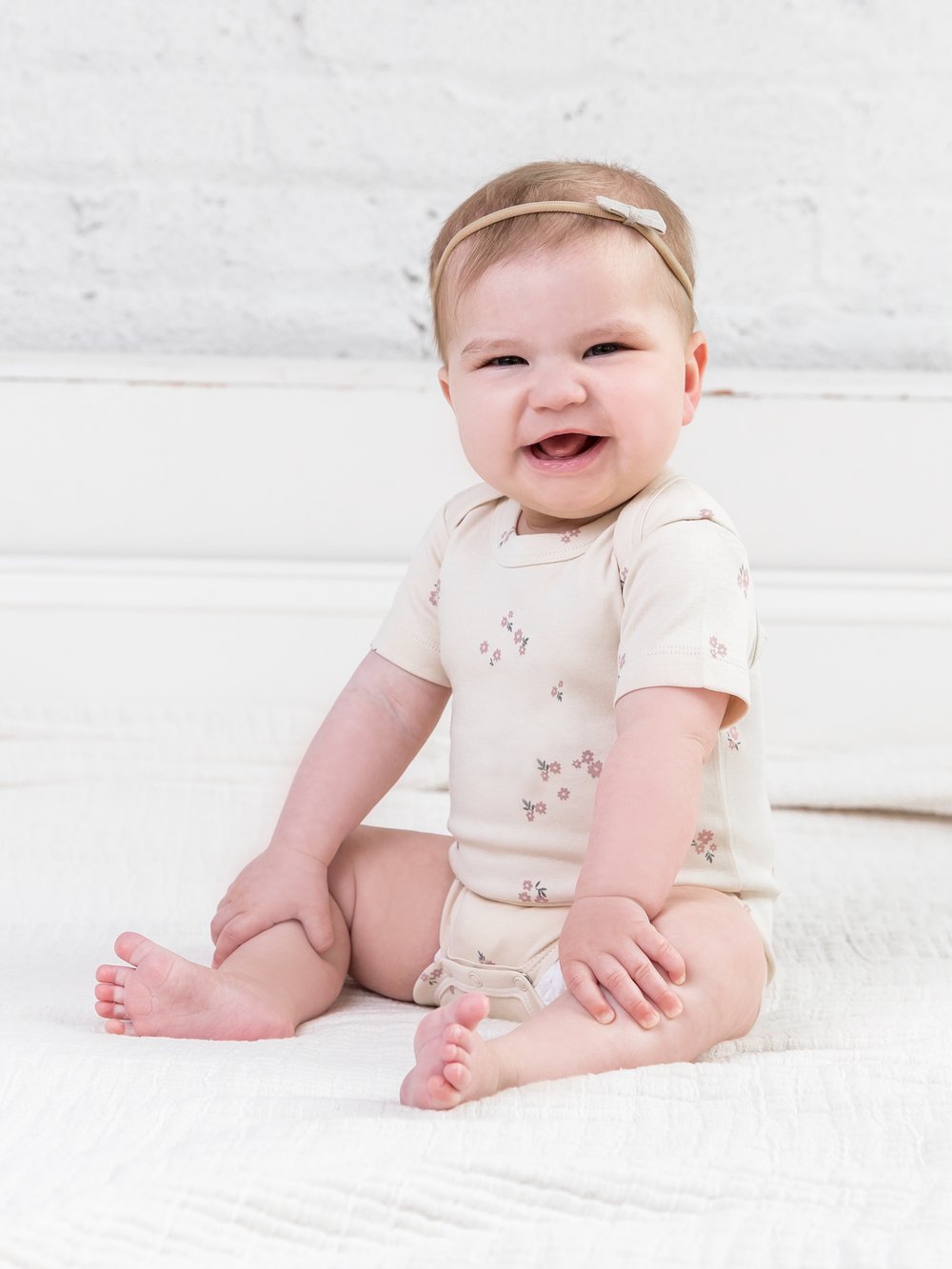 Organic Baby Afton Bodysuit - Happyness