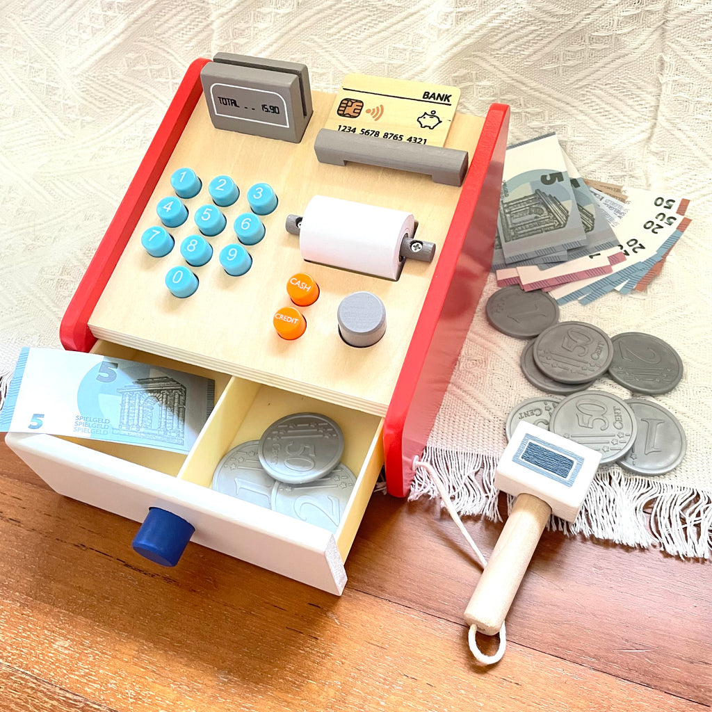 Pretend Play - Cash Register Toy - Happyness