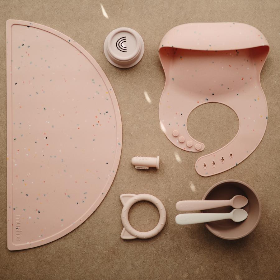 Mushie Silicone Place Mat - Happyness