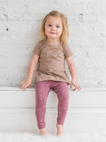 Load image into Gallery viewer, Organic Kids&#39; Lue Leggings - Happyness
