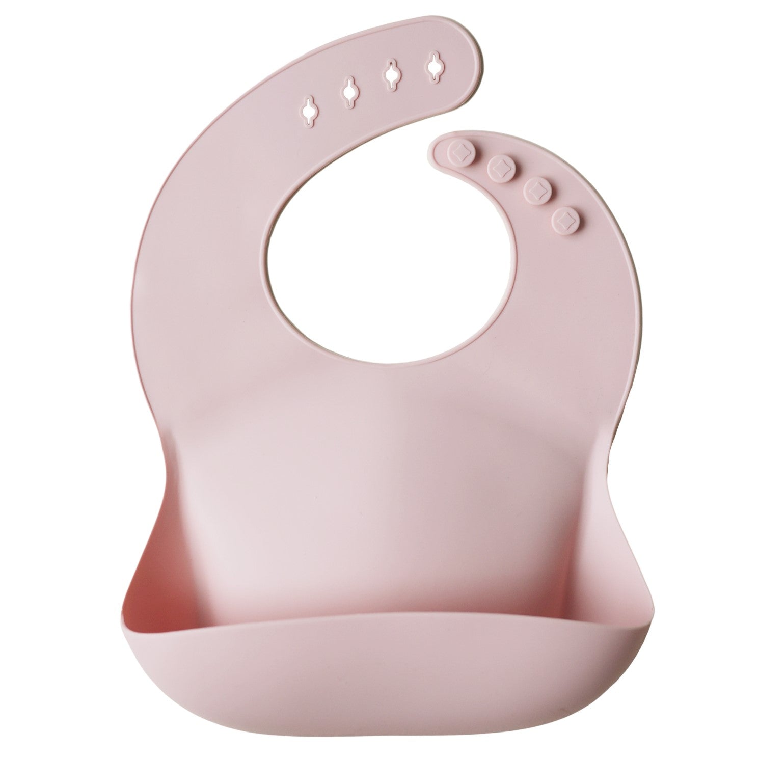 Mushie Silicone Baby Bib - Happyness