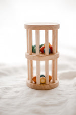 Load image into Gallery viewer, Qtoys Wooden Mini Rainmaker - Happyness

