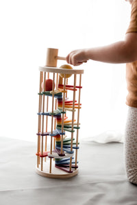 Qtoys Pound A Ball Tower - Happyness