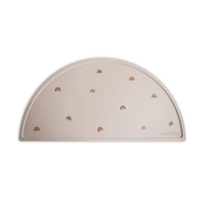 Mushie Silicone Place Mat - Happyness