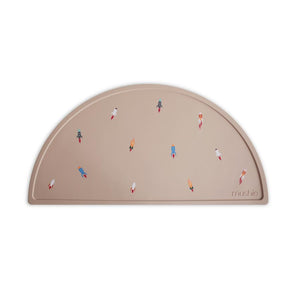 Mushie Silicone Place Mat - Happyness